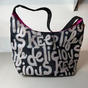 VNTG Lean Cuisine "Keep Life Delicious" Streetwear Style Lunch Bag